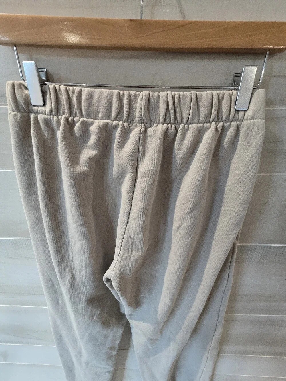 {S} John Galt By Brandy Melville Beige Cream Jogger Pants